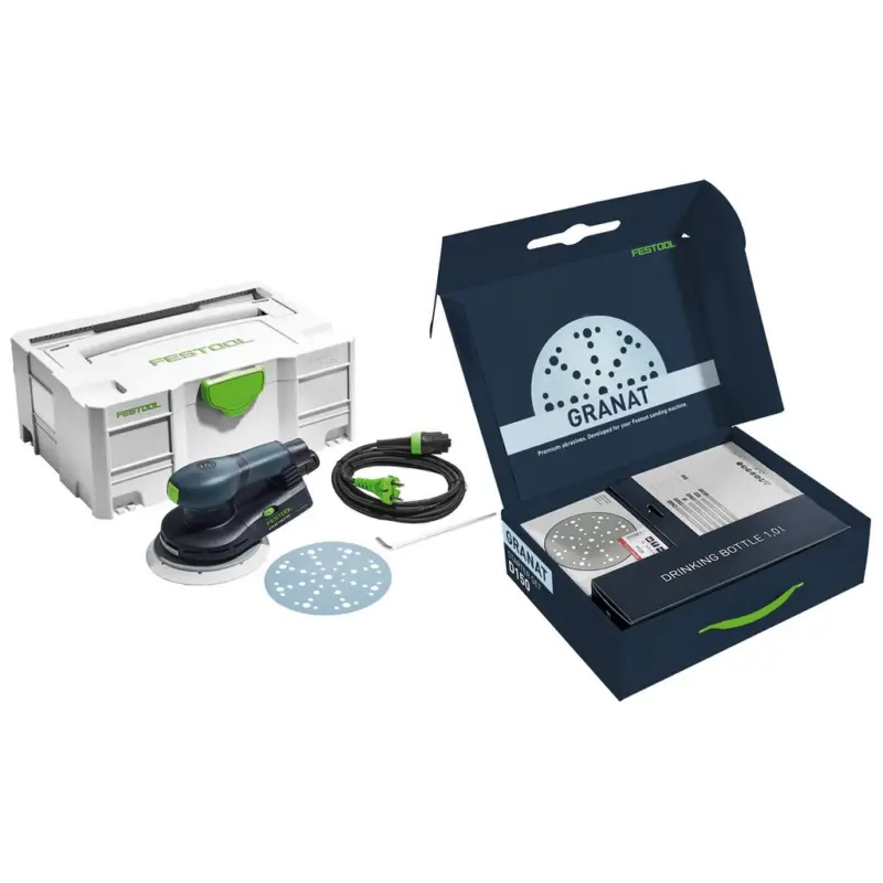 Festool Exzenterschleifer ETS EC150/3 + Schleifscheiben D150 GR Set P 578185 Beliebt
