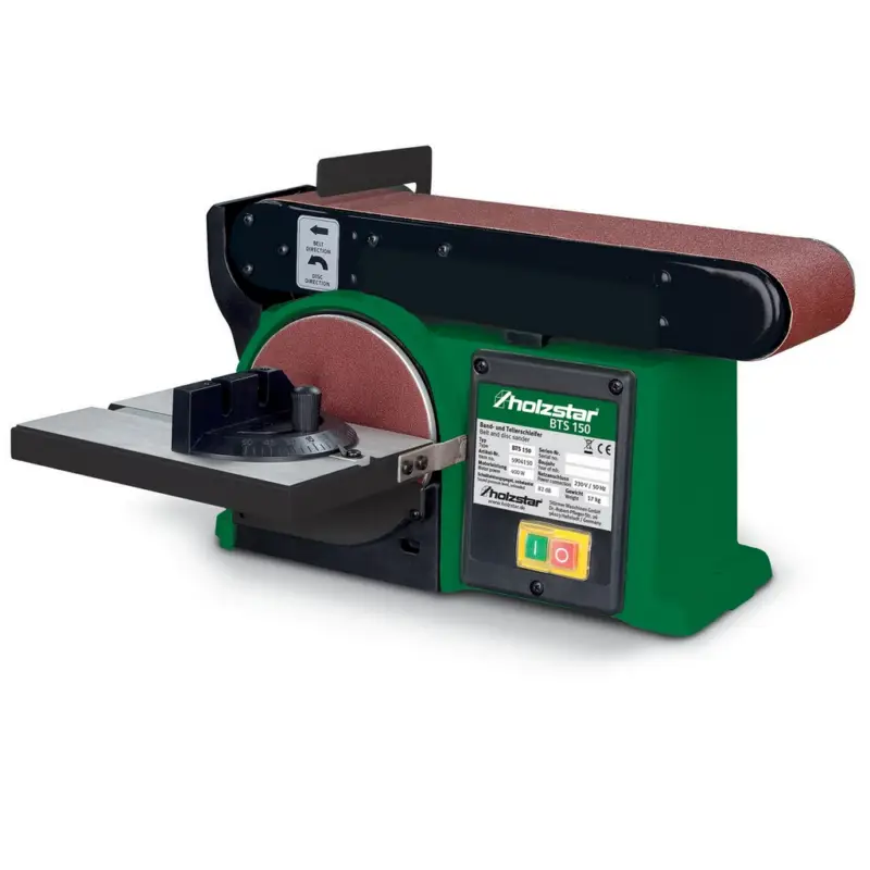 Holzstar Bandschleifmaschine Tellerschleifmaschine BTS 150 5904150 Günstig