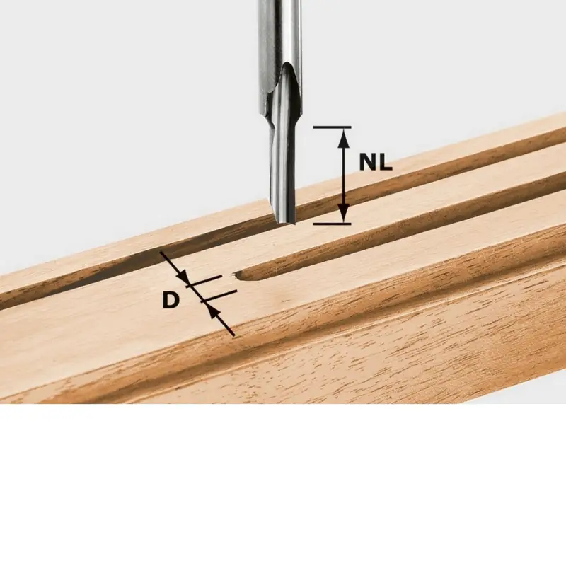 Wochenendangebot Festool Nutfräser HS S8 D 5/12 OF1010 OF1400 OF2200 490943 Zubehör Fräsen