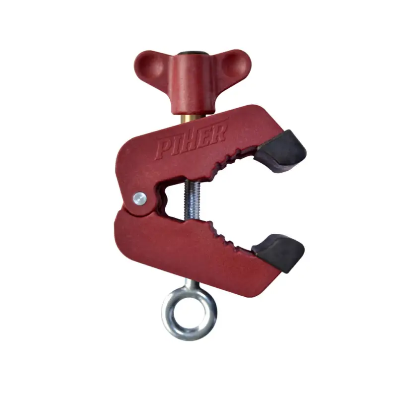 Heißes Angebot Piher Multigreifer mit Ring für Lastenstange Greifzange Multiclamp Dritte Hand