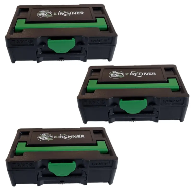 Tanos 3x Micro Systainer³ XXS 33 Festool komp. Kirchner Edition 31,3x105x66 mm Beliebt