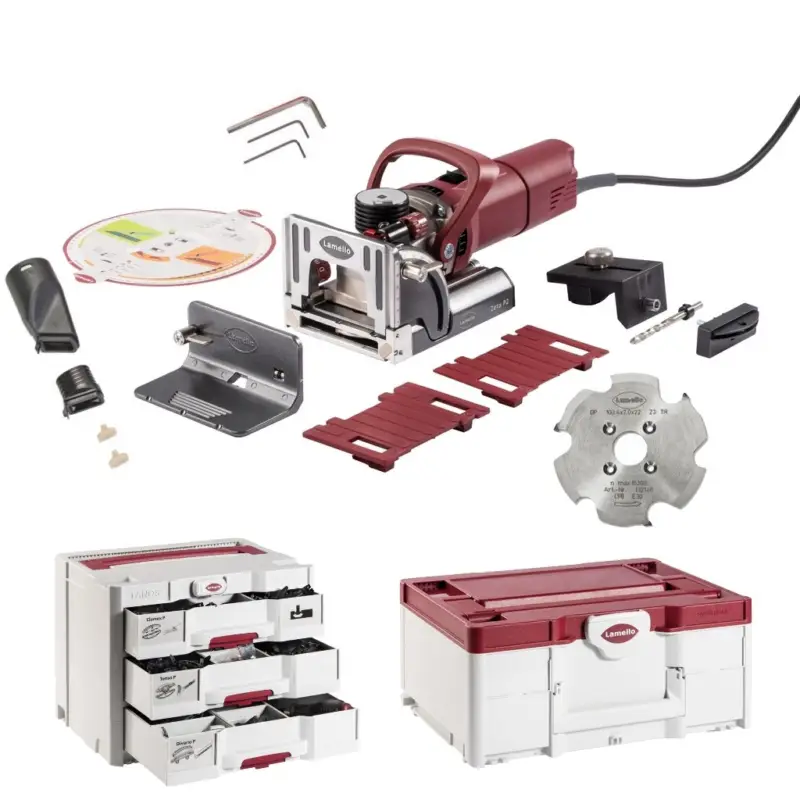 Lamello Zeta P2 Professional Set Diamant Nutfräsmaschine 101402DD5 Sonderaktion Garantierte Lieferung