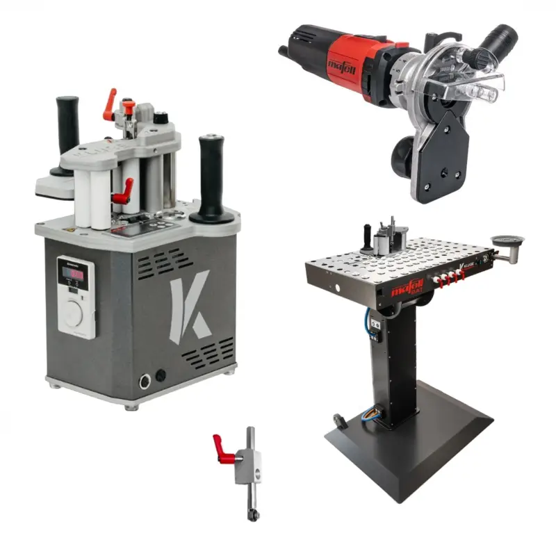 Jetzt Bestellen Mafell Nullfugenbekanter HIT-M 65 + Tisch BAT-V + Niederhalter + KF1000 1P0240