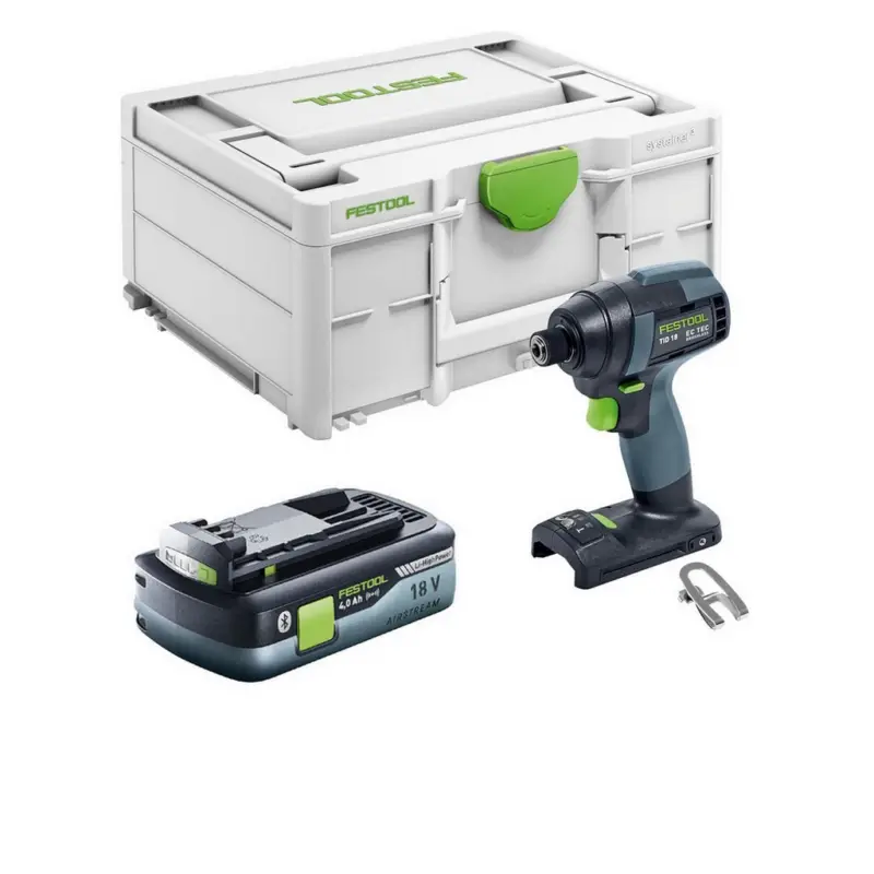 Festool Akku-Schlagschrauber TID 18-Basic + Akkupack BP 18 Li 4,0 HPC-ASI 577054 Bestseller