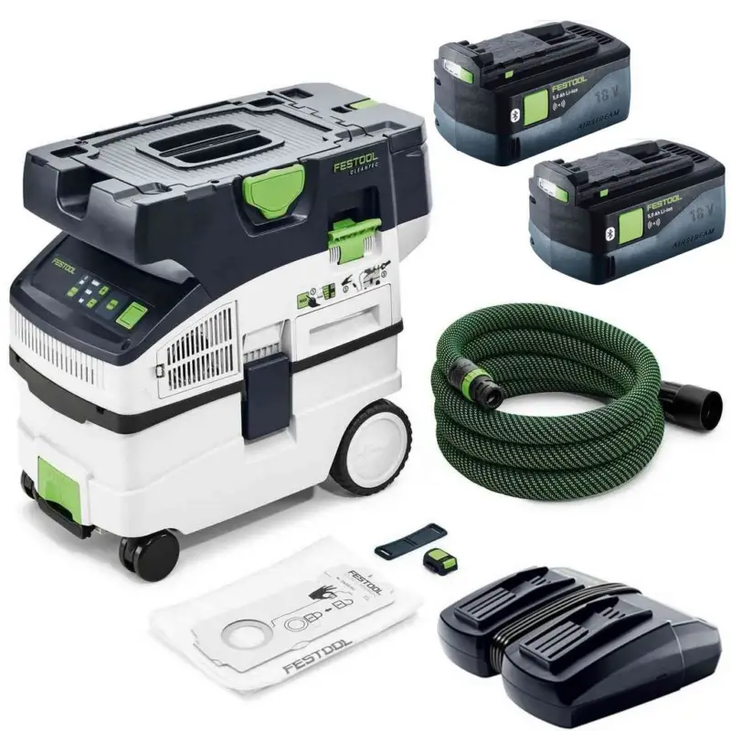 Festool Akku Absaugmobil CLEANTEC CTLC MIDI I-Basic 577066+ Akkupack + Ladegerät Echt