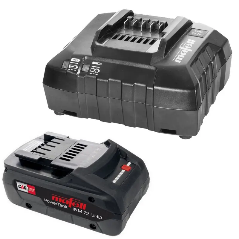 Markenware Mafell Akku-PowerStation APS M18V + Akku-PowerTank 18M72 LiHD Set Lagerabverkauf