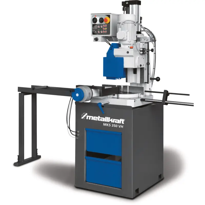 Halbautomatische Vertikal-Metallkreissäge Metallkraft MKS 350 VH 3623350SET Nur Heute