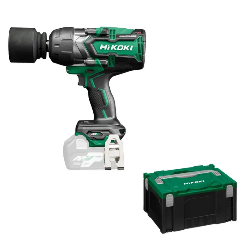 HiKOKI Akku-Schlagschrauber WR36DFW2Z Solo 36 V 3/4 Zoll im Systemkoffer HSC III Kracherpreis
