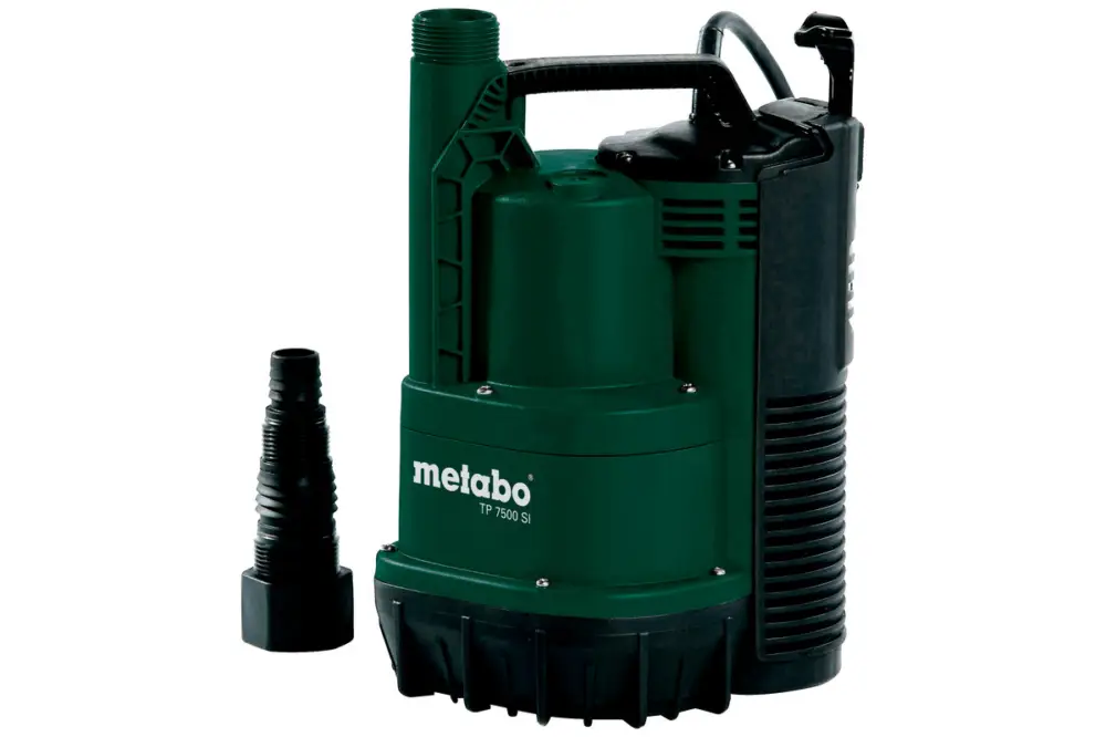 METABO Flachsaugende Klarwasser-Tauchpumpe TP 7500 SI 0250750013 Karton Sonderangebot