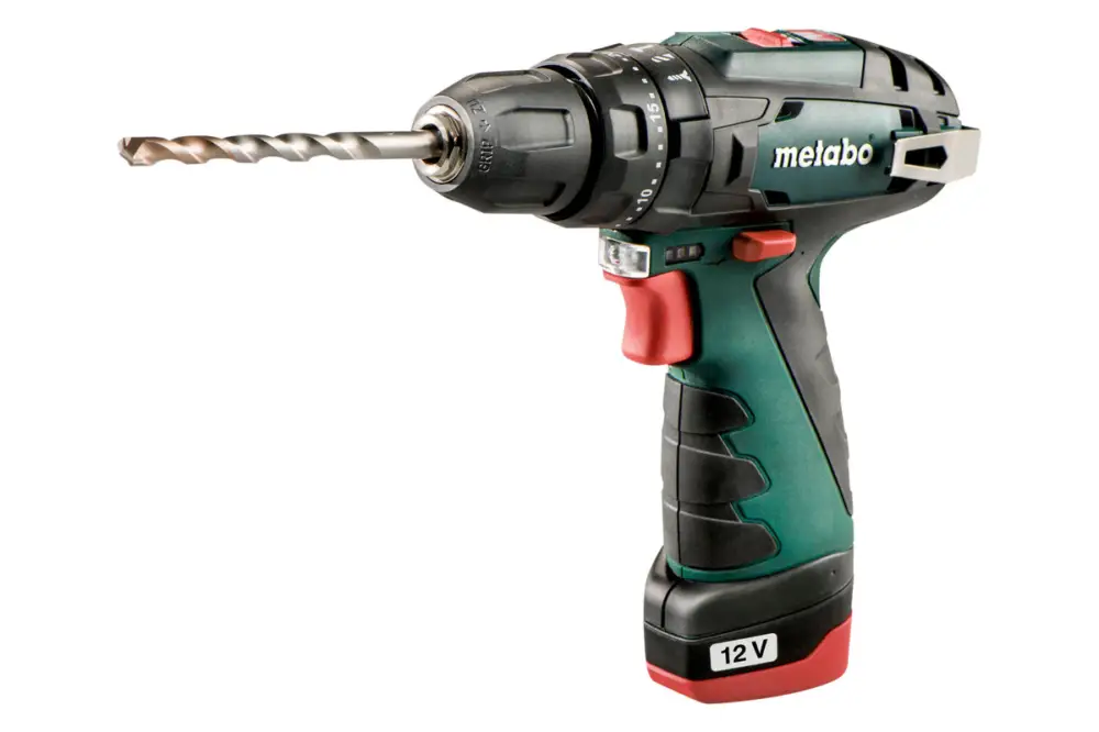 METABO Akku-Schlagbohrschrauber PowerMaxx SB Basic 600385500 Kunststoffkoffer Zertifiziert