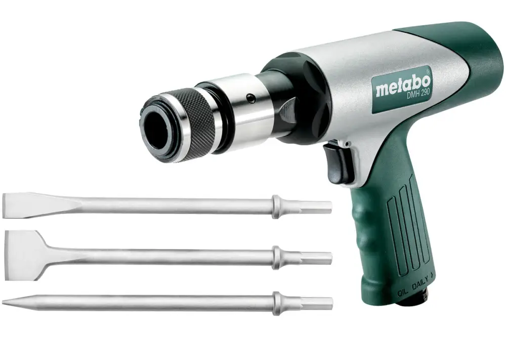 Solange Der Vorrat Reicht METABO Druckluft-Meißelhammer DMH 290 Set 601561500 Kunststoffkoffer
