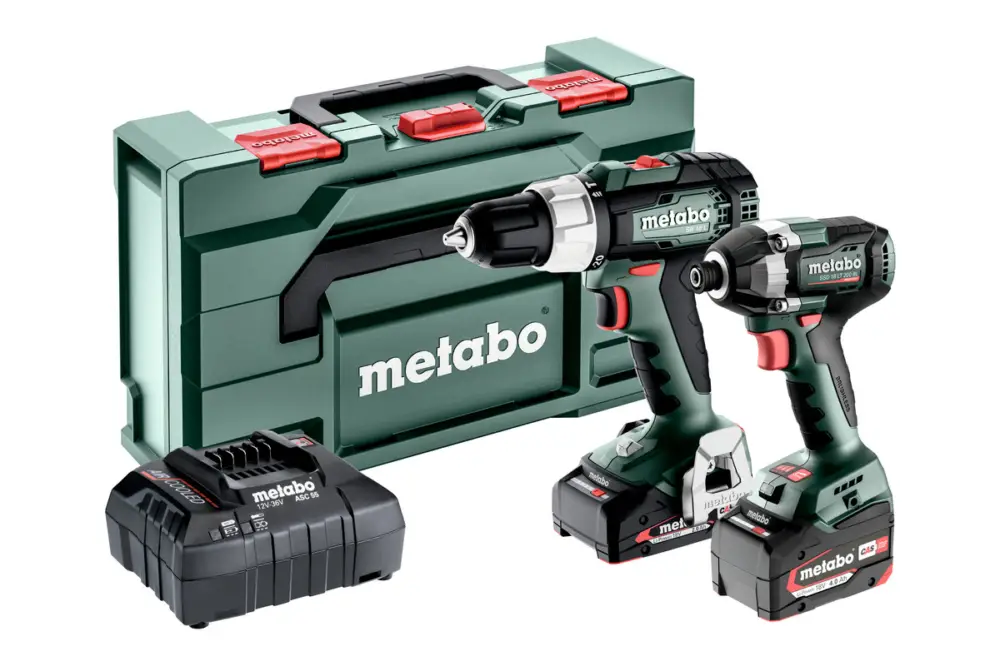 Preisreduziert METABO Akku Combo Set 2.8.2 18V 685194000 metaBOX 145 L