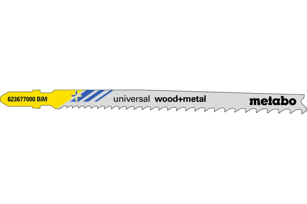 Markenprodukt METABO 25 Stichsägeblätter "universal wood + metal" 106mm/progr. 623621000