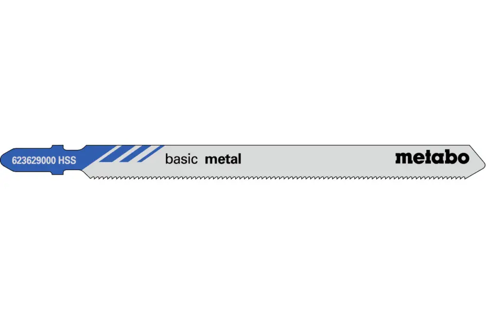 METABO 5 Stichsägeblätter "basic metal" 106/1,2 mm 623629000 Top-Angebot