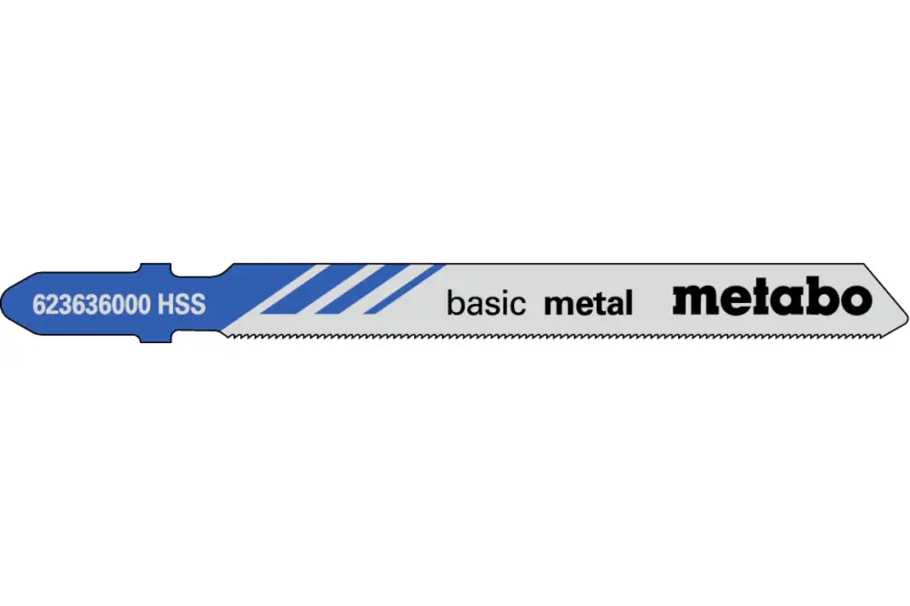 METABO 5 Stichsägeblätter "basic metal" 66/ 0,7 mm 623636000 Nur Heute