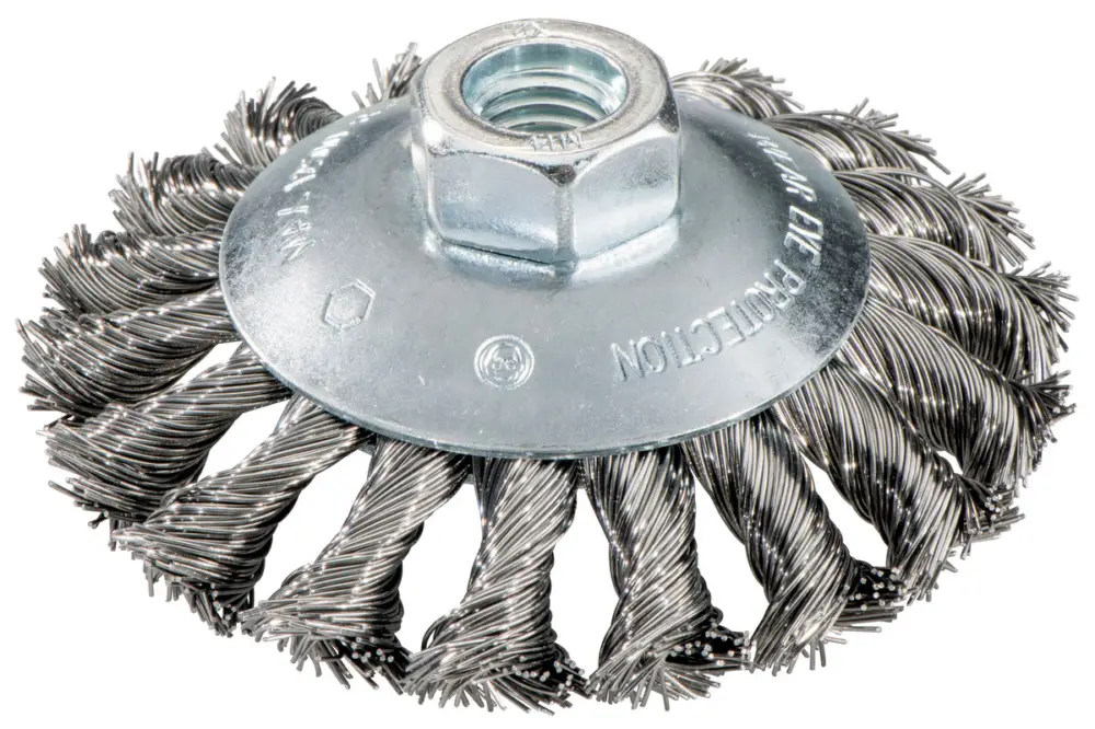 METABO Rundbürste 100x0,5x10 mm/ M 14, Stahl, gezopft, gekr. 623803000 Nur Heute