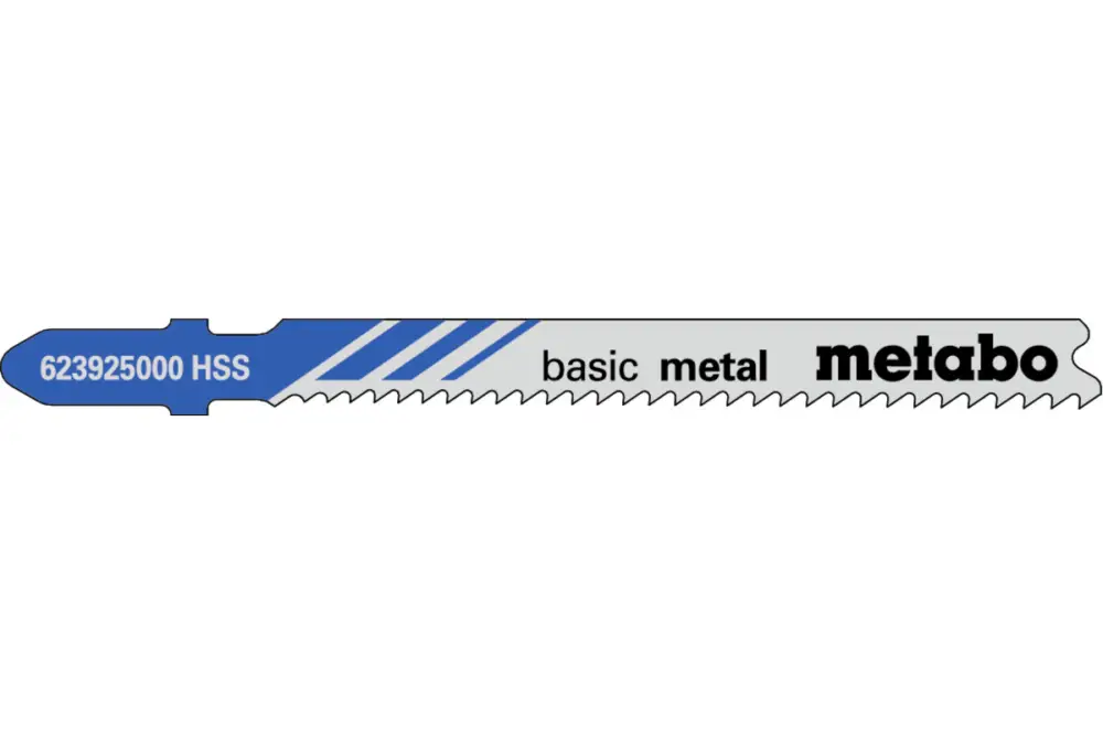 METABO 5 Stichsägeblätter "basic metal" 66mm/progr. 623925000 Sichere Zahlung