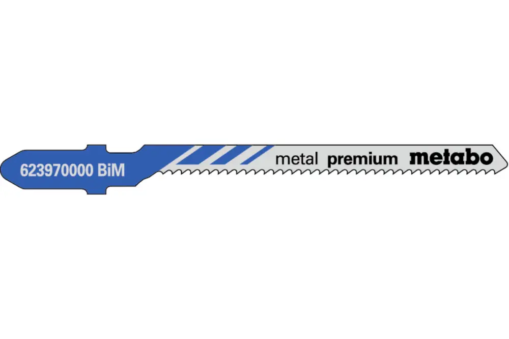 Solange Der Vorrat Reicht METABO 5 Stichsägeblätter "metal premium" 57/ 1,5 mm 623970000