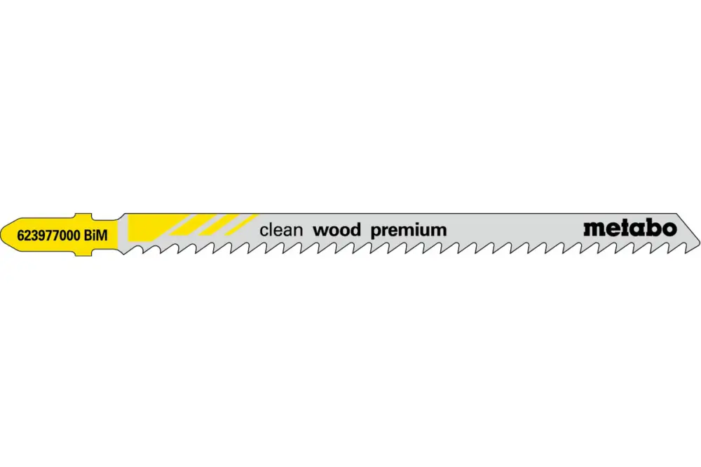 METABO 5 Stichsägeblätter "clean wood premium" 105/ 3,0 mm 623977000 Direkt Vom Hersteller
