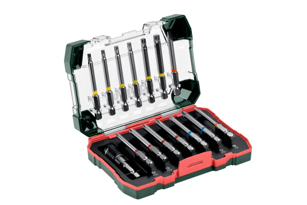 Kracherpreis METABO Bit-Box SP, 15-teilig / L 626718000
