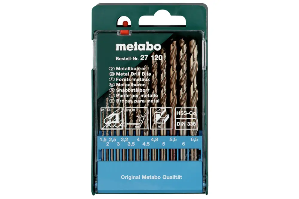 Bestpreis METABO HSS-Co-Bohrerkassette, 13-teilig 627120000