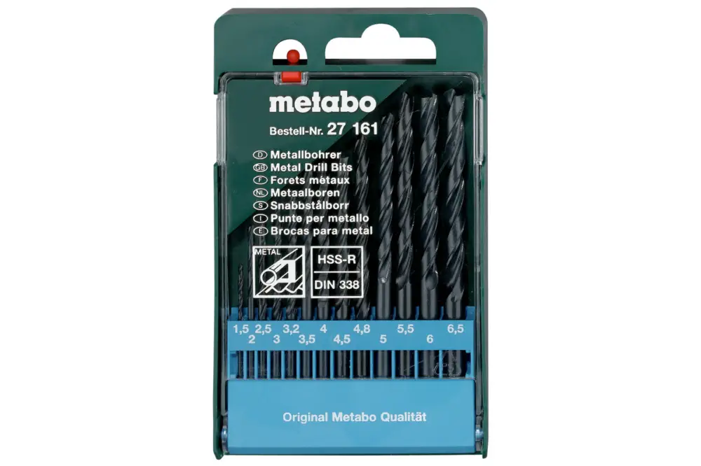 Neue Kollektion METABO HSS-R-Bohrerkassette, 13-teilig 627161000
