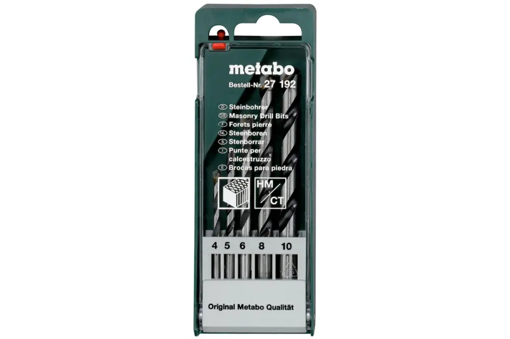 METABO Steinbohrer-Kassette, 5-teilig 627192000 Top-Seller