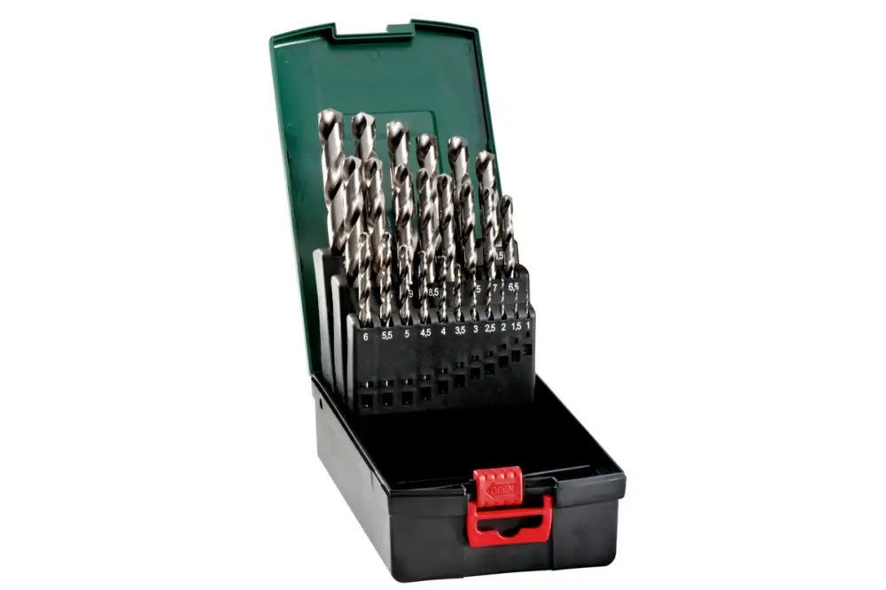 METABO HSS-G-Kunststoffkassette SP, 25-teilig 627669000 Sichere Zahlung