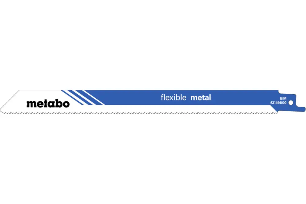 Solange Der Vorrat Reicht METABO 25 Säbelsägeblätter "flexible metal" 225 x 0,9 mm 628254000