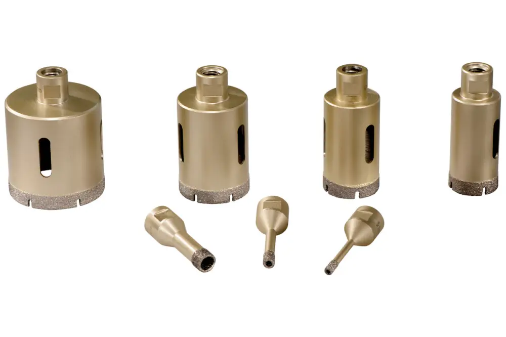 Beliebt METABO Fliesen-Diamantbohrkronen-Set "Dry", 7-teilig, M 14 628317000