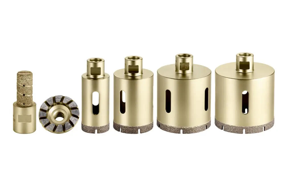 METABO Fliesen-Diamantbohrkronen-Set "Dry", 6-teilig, M 14 628320000 Highlight