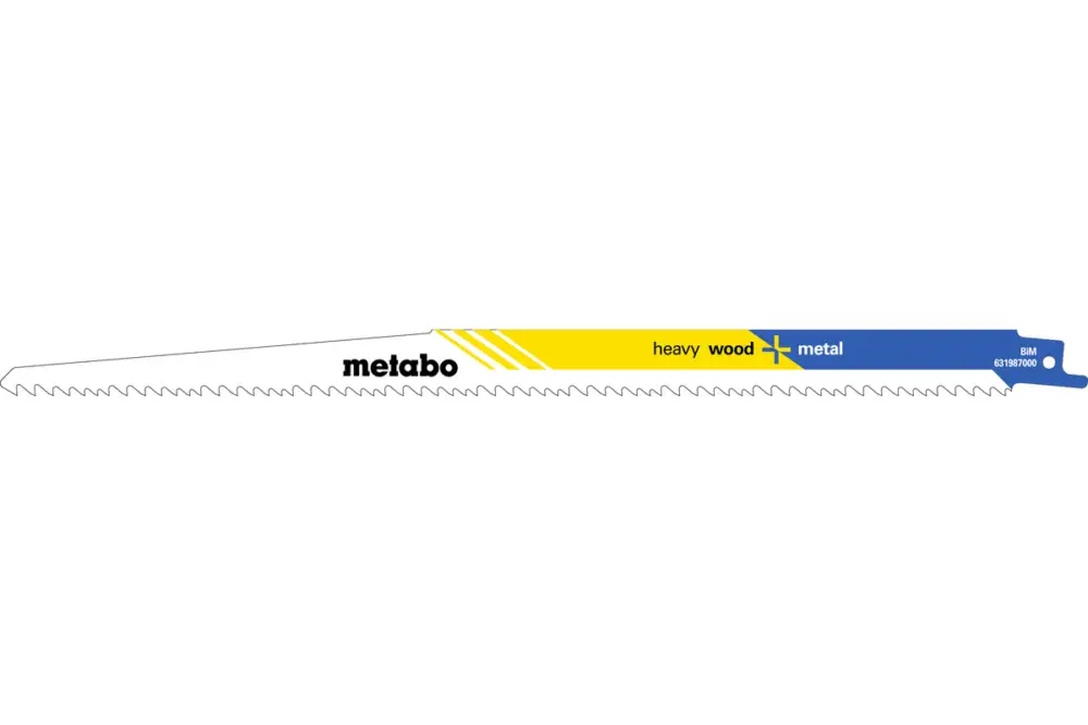 Jetzt Bestellen METABO 5 Säbelsägeblätter "heavy wood + metal" 300 x 1,25 mm 631987000