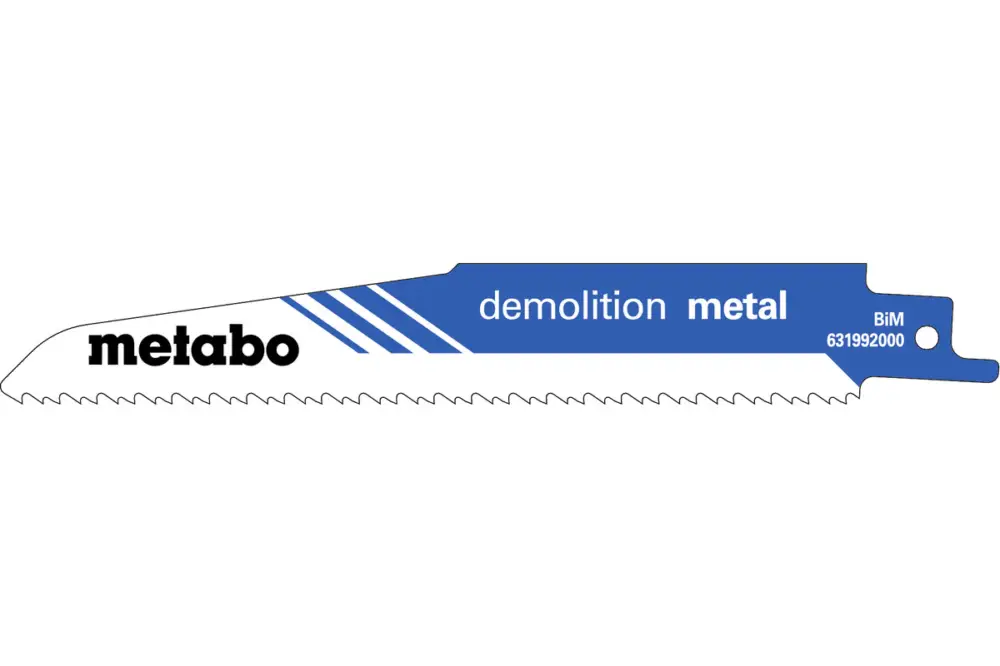 METABO 5 Säbelsägeblätter "demolition metal" 150 x 1,6 mm 631992000 Preisknaller