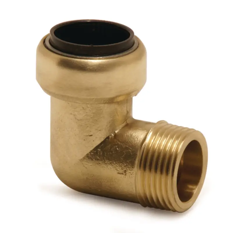 Winkeleinschraub-Steckverbinder 90° (Messing) Airc 28 mm AD / R1" AG 2150043 Top-Angebot