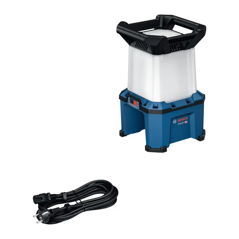 Bosch Akku Bauleuchte 360 Grad Hybridstrahler 7500 Lumen Solo 06014A5000 Sonderaktion