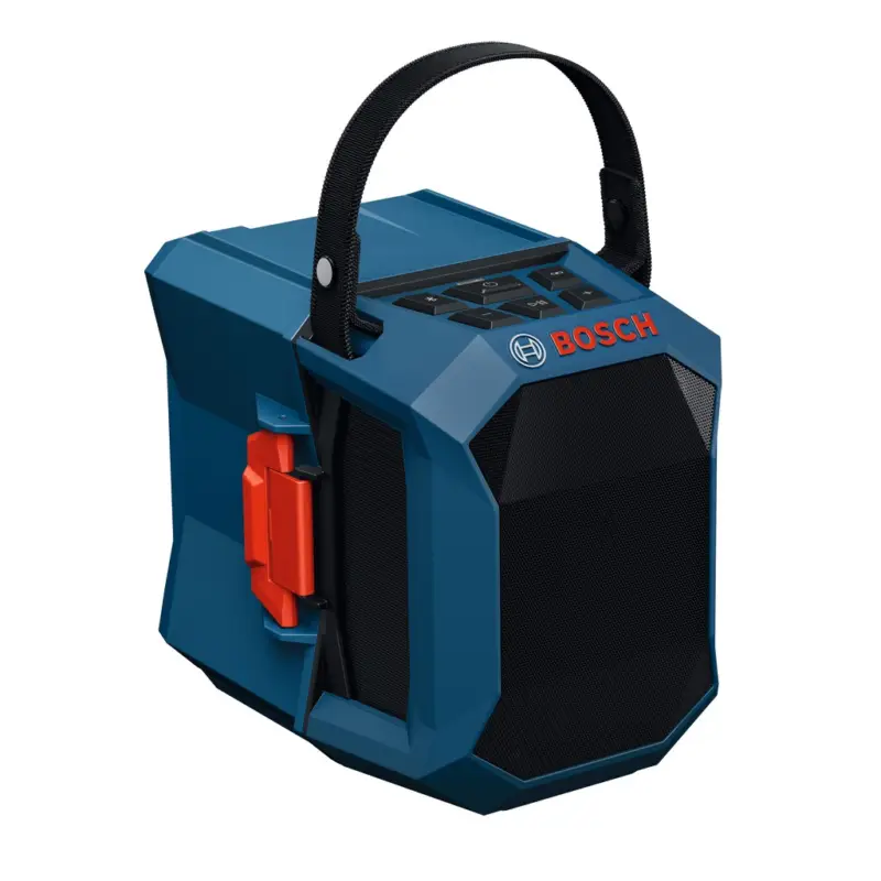 Neu Im Sortiment Bosch Bluetooth®-Lautsprecher GPB 18V-1 C Professional Solo Abdeckung 06014A7001