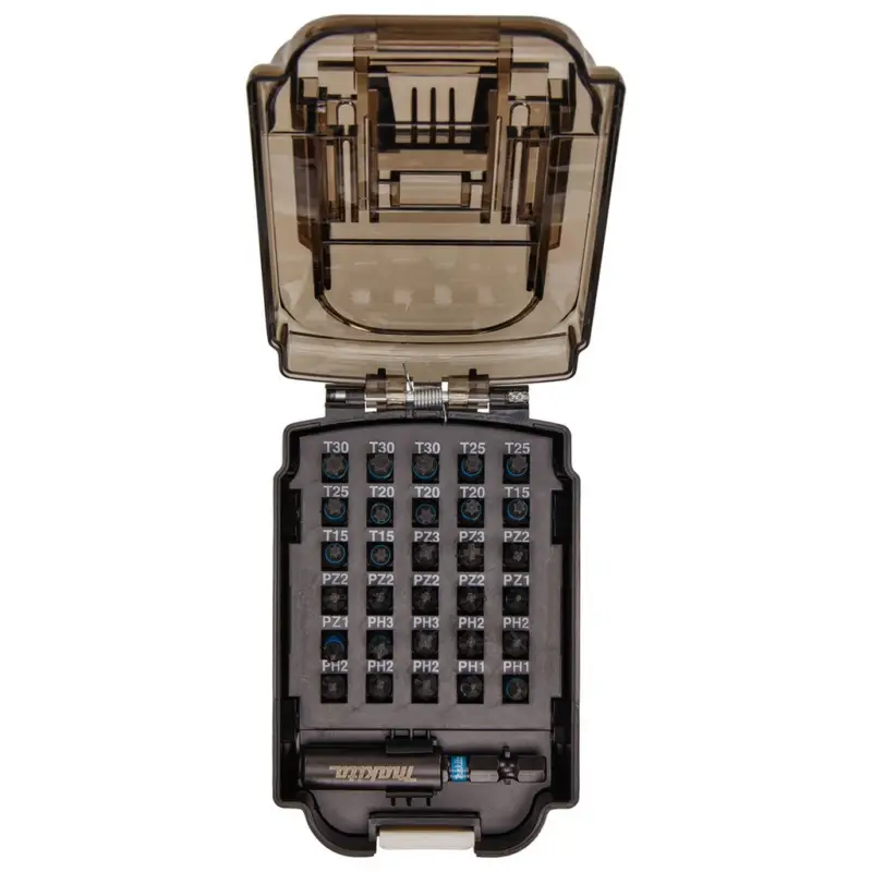 Heißes Angebot Makita Bit-Set 31-tlg. in Akku-Box Impact Black 25 mm Länge S2 Stahl E-03084