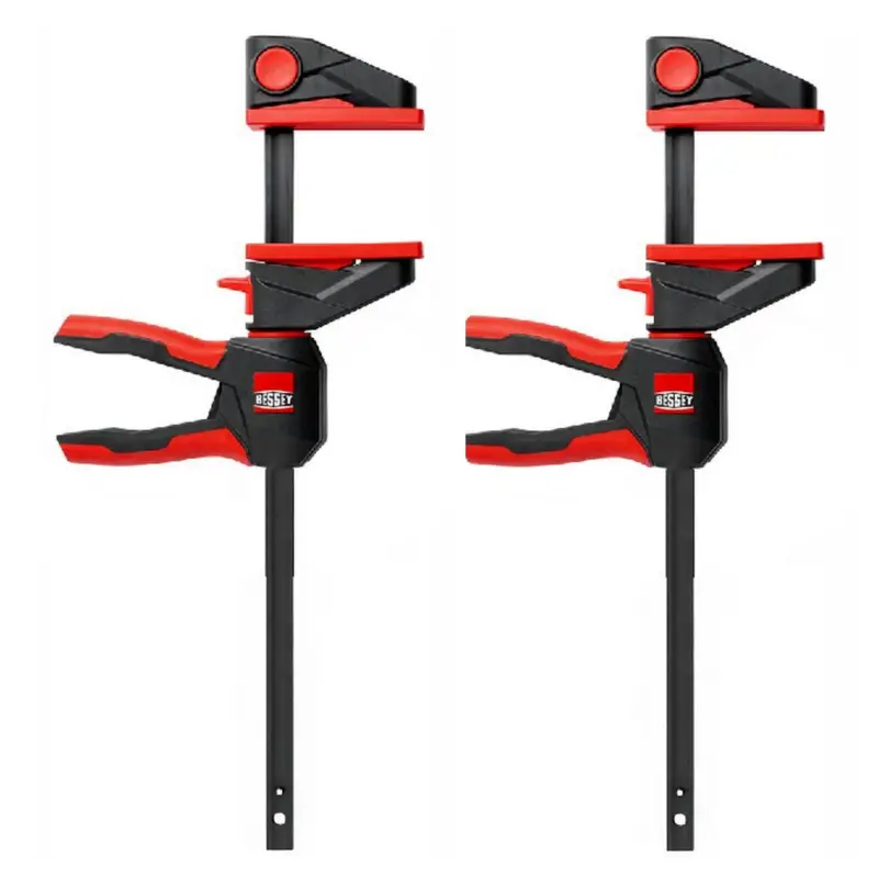 Bessey Einhandzwinge drehbarem Griff Spannkraft bis 400N 2 Stück EZ360S-11SET Super-Preis