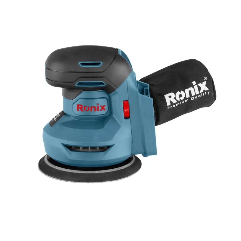 Ronix Akku Exzenterschleifer 125 mm 6000 - 12000 U/min 20V für Makita 18 V 8610C Sonderangebot