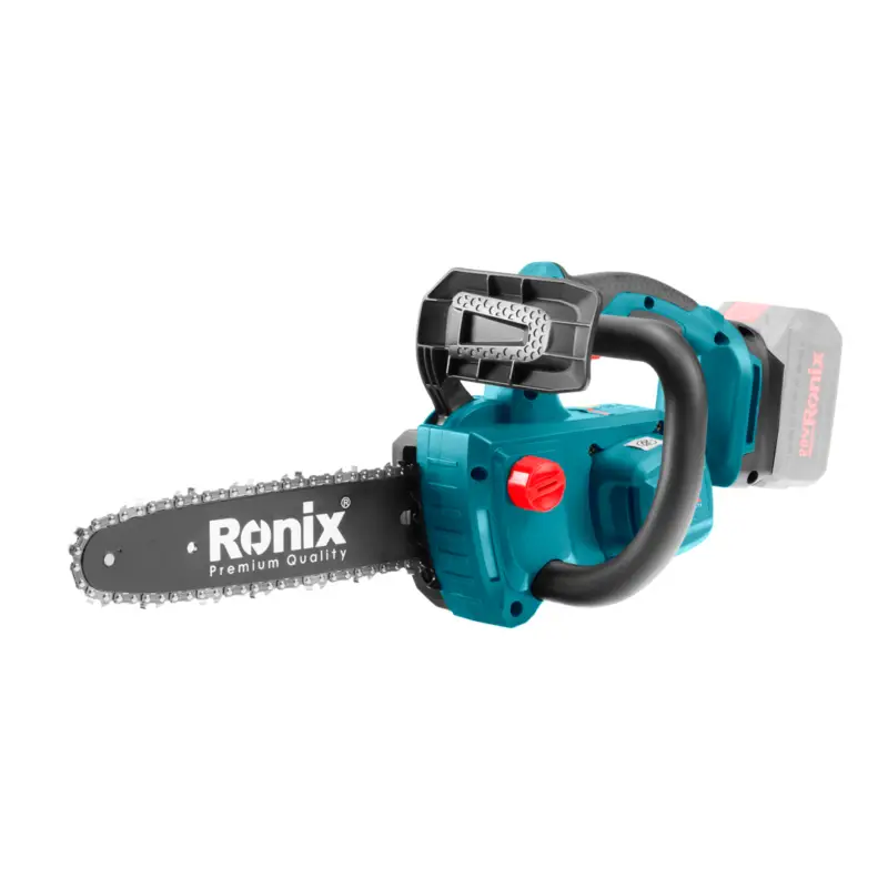 Preisknaller Ronix Akku Kettensäge 20 V 25cm Schnittlänge für Makita 18 V bürstenlos 8651C