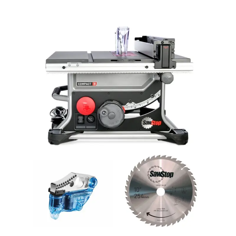 Bestseller SawStop Tischkreissäge CTS-230B50EU K Bremskartusche Standard Sägeblatt CNS