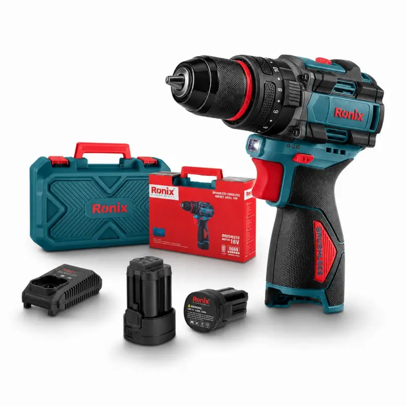 Ronix Akku Schlagschrauber 50 Nm Bohren Schrauben Schlagbohren 16 V 8669 Sichere Zahlung