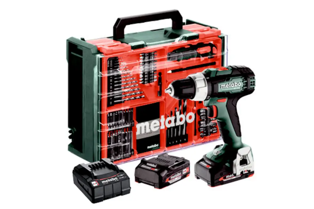 Top-Seller METABO Akku-Bohrschrauber BS 18 L Set 614051710 Kunststoffkoffer